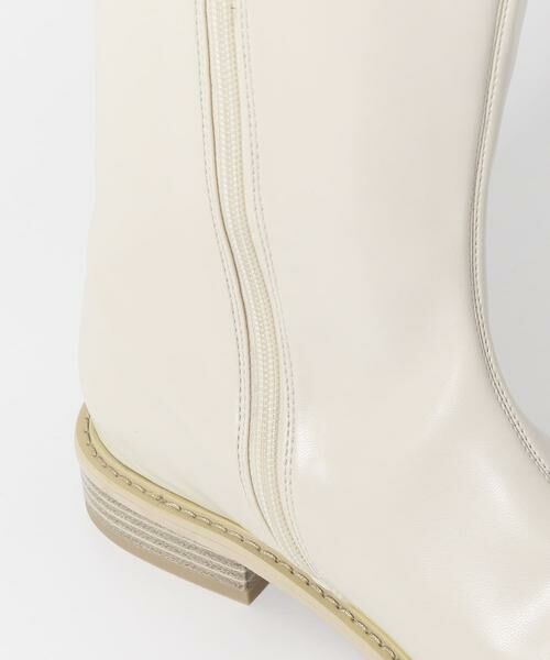SENSE OF PLACE by URBAN RESEARCH / センスオブプレイス バイ アーバンリサーチ ブーツ（ショート丈） | スクエアトウセンターシームロングブーツ | 詳細10
