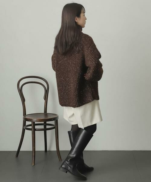 SENSE OF PLACE by URBAN RESEARCH / センスオブプレイス バイ アーバンリサーチ ブーツ（ショート丈） | スクエアトウセンターシームロングブーツ | 詳細15