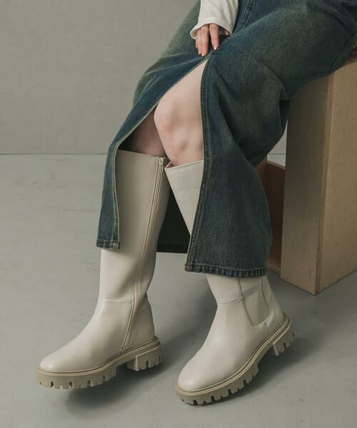 SENSE OF PLACE by URBAN RESEARCH / センスオブプレイス バイ アーバンリサーチ ブーツ（ショート丈） | トラックソールサイドゴアロングブーツ | 詳細1