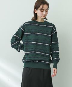 SENSE OF PLACE by URBAN RESEARCH / センスオブプレイス バイ アーバンリサーチ ニット・セーター | 『イージーケア』マルチジャガードセーター