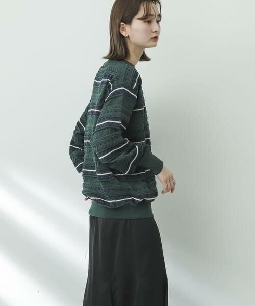 SENSE OF PLACE by URBAN RESEARCH / センスオブプレイス バイ アーバンリサーチ ニット・セーター | 『イージーケア』マルチジャガードセーター | 詳細1