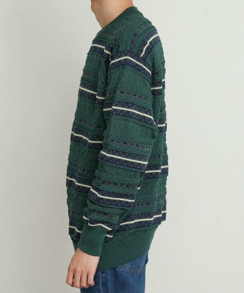 SENSE OF PLACE by URBAN RESEARCH / センスオブプレイス バイ アーバンリサーチ ニット・セーター | 『イージーケア』マルチジャガードセーター | 詳細14