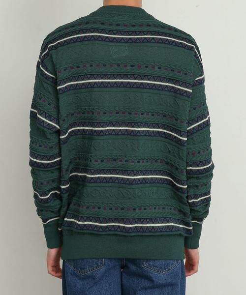 SENSE OF PLACE by URBAN RESEARCH / センスオブプレイス バイ アーバンリサーチ ニット・セーター | 『イージーケア』マルチジャガードセーター | 詳細15