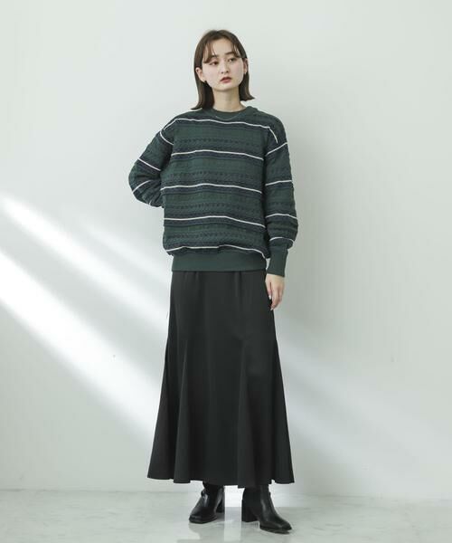 SENSE OF PLACE by URBAN RESEARCH / センスオブプレイス バイ アーバンリサーチ ニット・セーター | 『イージーケア』マルチジャガードセーター | 詳細3