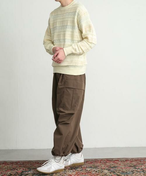 SENSE OF PLACE by URBAN RESEARCH / センスオブプレイス バイ アーバンリサーチ ニット・セーター | 『イージーケア』マルチジャガードセーター | 詳細29