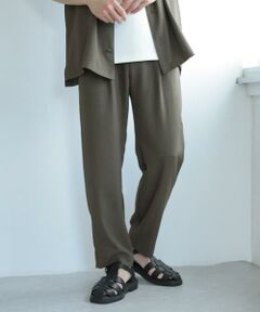 SENSE OF PLACE by URBAN RESEARCH / センスオブプレイス バイ アーバンリサーチ その他パンツ | 『セットアップ対応』『イージーケア』ダブルタックテーパードスラックス