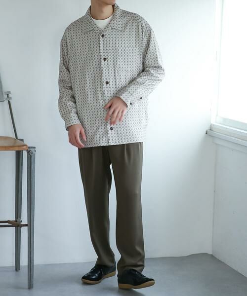 SENSE OF PLACE by URBAN RESEARCH / センスオブプレイス バイ アーバンリサーチ その他パンツ | 『セットアップ対応』『イージーケア』ダブルタックテーパードスラックス | 詳細1