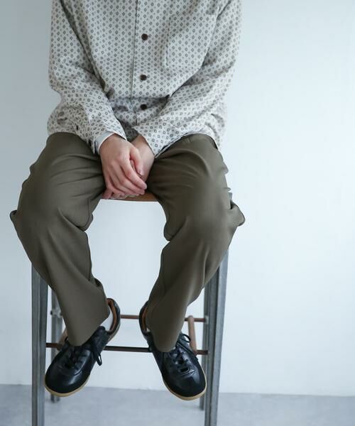 SENSE OF PLACE by URBAN RESEARCH / センスオブプレイス バイ アーバンリサーチ その他パンツ | 『セットアップ対応』『イージーケア』ダブルタックテーパードスラックス | 詳細8