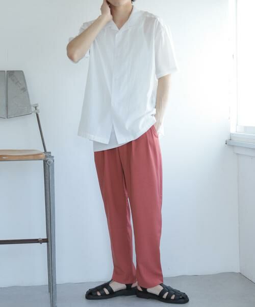 SENSE OF PLACE by URBAN RESEARCH / センスオブプレイス バイ アーバンリサーチ その他パンツ | 『セットアップ対応』『イージーケア』ダブルタックテーパードスラックス | 詳細14