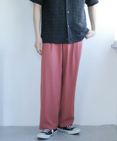 SENSE OF PLACE by URBAN RESEARCH / センスオブプレイス バイ アーバンリサーチ その他パンツ | 『セットアップ対応』『イージーケア』ダブルタックワイドスラックス