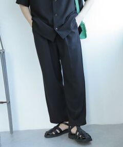 SENSE OF PLACE by URBAN RESEARCH / センスオブプレイス バイ アーバンリサーチ その他パンツ | 『セットアップ対応』『イージーケア』ダブルタックワイドスラックス