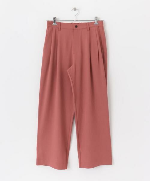 SENSE OF PLACE by URBAN RESEARCH / センスオブプレイス バイ アーバンリサーチ その他パンツ | 『セットアップ対応』『イージーケア』ダブルタックワイドスラックス | 詳細12