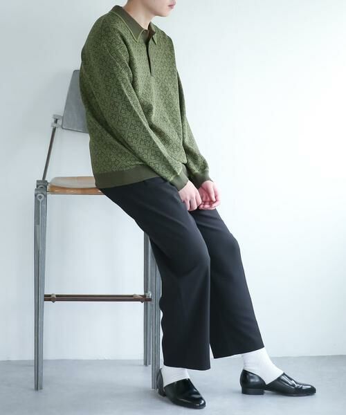 SENSE OF PLACE by URBAN RESEARCH / センスオブプレイス バイ アーバンリサーチ その他パンツ | 『セットアップ対応』『イージーケア』ダブルタックワイドスラックス | 詳細26