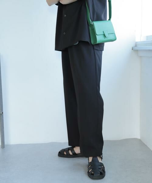 SENSE OF PLACE by URBAN RESEARCH / センスオブプレイス バイ アーバンリサーチ その他パンツ | 『セットアップ対応』『イージーケア』ダブルタックワイドスラックス | 詳細17