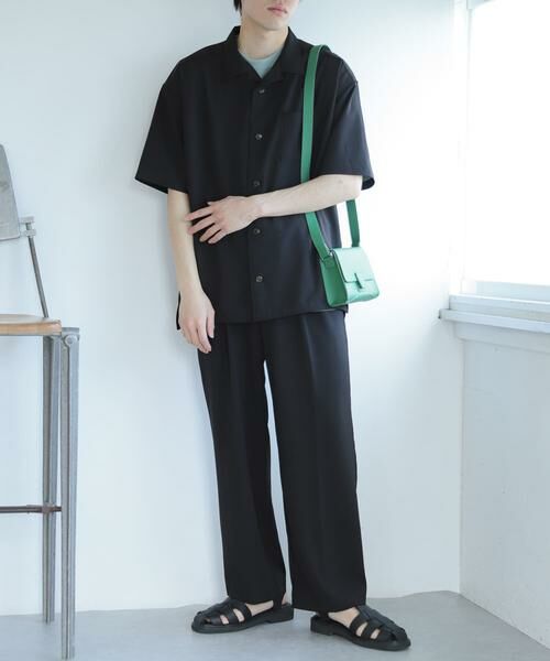 SENSE OF PLACE by URBAN RESEARCH / センスオブプレイス バイ アーバンリサーチ その他パンツ | 『セットアップ対応』『イージーケア』ダブルタックワイドスラックス | 詳細20