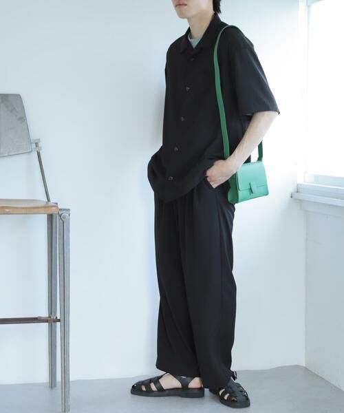 SENSE OF PLACE by URBAN RESEARCH / センスオブプレイス バイ アーバンリサーチ その他パンツ | 『セットアップ対応』『イージーケア』ダブルタックワイドスラックス | 詳細21