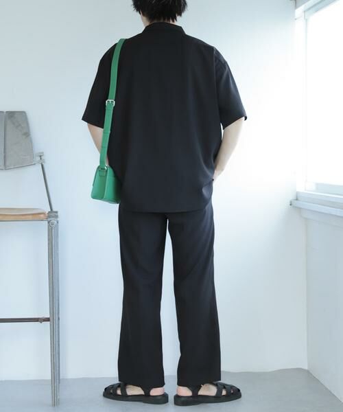 SENSE OF PLACE by URBAN RESEARCH / センスオブプレイス バイ アーバンリサーチ その他パンツ | 『セットアップ対応』『イージーケア』ダブルタックワイドスラックス | 詳細22