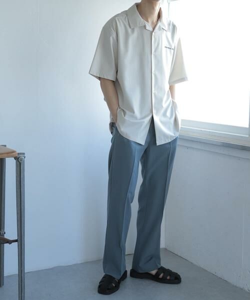 SENSE OF PLACE by URBAN RESEARCH / センスオブプレイス バイ アーバンリサーチ その他パンツ | 『セットアップ対応』 『イージーケア』タックセンタープレスストレートスラックス | 詳細17