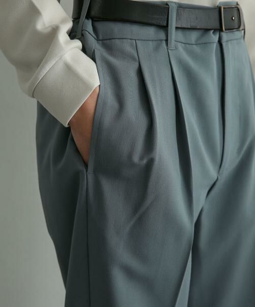 SENSE OF PLACE by URBAN RESEARCH / センスオブプレイス バイ アーバンリサーチ その他パンツ | 『セットアップ対応』 『イージーケア』タックセンタープレスストレートスラックス | 詳細27