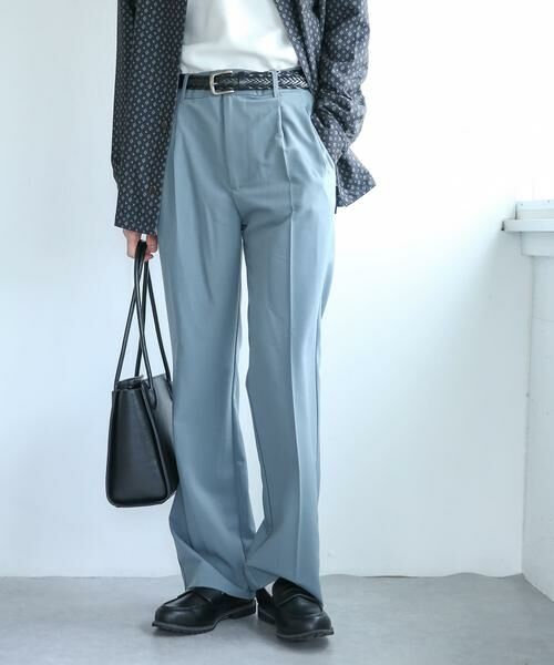 SENSE OF PLACE by URBAN RESEARCH / センスオブプレイス バイ アーバンリサーチ その他パンツ | 『セットアップ対応』 『イージーケア』タックセンタープレスストレートスラックス | 詳細19