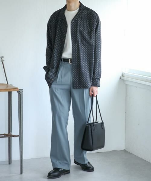 SENSE OF PLACE by URBAN RESEARCH / センスオブプレイス バイ アーバンリサーチ その他パンツ | 『セットアップ対応』 『イージーケア』タックセンタープレスストレートスラックス | 詳細22