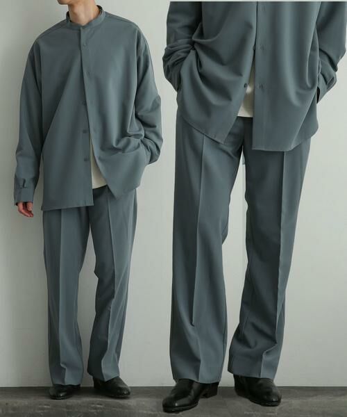 SENSE OF PLACE by URBAN RESEARCH / センスオブプレイス バイ アーバンリサーチ その他パンツ | 『セットアップ対応』 『イージーケア』タックセンタープレスストレートスラックス | 詳細24