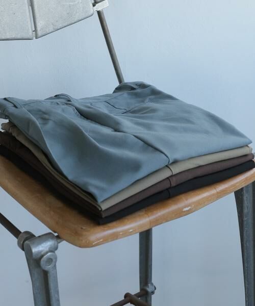 SENSE OF PLACE by URBAN RESEARCH / センスオブプレイス バイ アーバンリサーチ その他パンツ | 『セットアップ対応』 『イージーケア』タックセンタープレスストレートスラックス | 詳細25