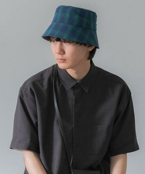 SENSE OF PLACE by URBAN RESEARCH / センスオブプレイス バイ アーバンリサーチ ハット | 『ユニセックス』チェックバケットハットB | 詳細1