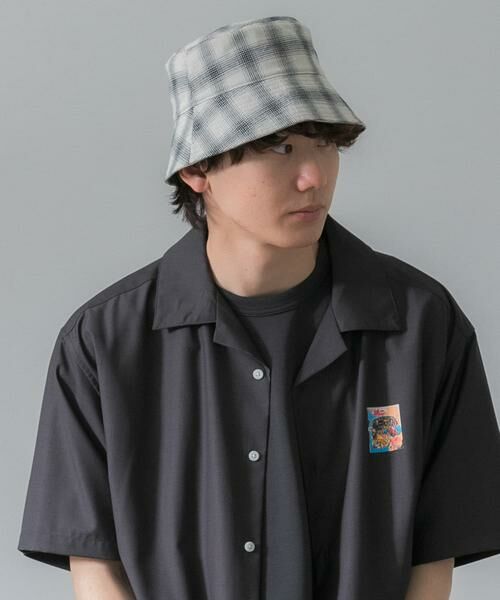 SENSE OF PLACE by URBAN RESEARCH / センスオブプレイス バイ アーバンリサーチ ハット | 『ユニセックス』チェックバケットハットB | 詳細5
