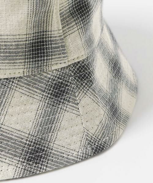SENSE OF PLACE by URBAN RESEARCH / センスオブプレイス バイ アーバンリサーチ ハット | 『ユニセックス』チェックバケットハットB | 詳細8