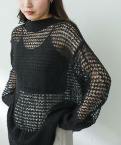 SENSE OF PLACE by URBAN RESEARCH / センスオブプレイス バイ アーバンリサーチ ニット・セーター | メッシュルーズセーター