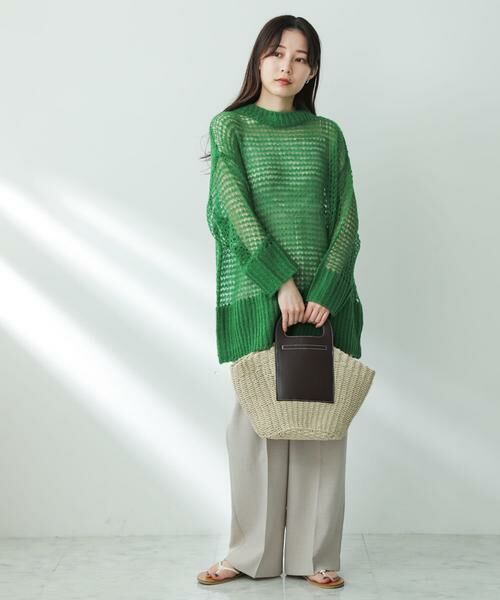 SENSE OF PLACE by URBAN RESEARCH / センスオブプレイス バイ アーバンリサーチ ニット・セーター | メッシュルーズセーター | 詳細8