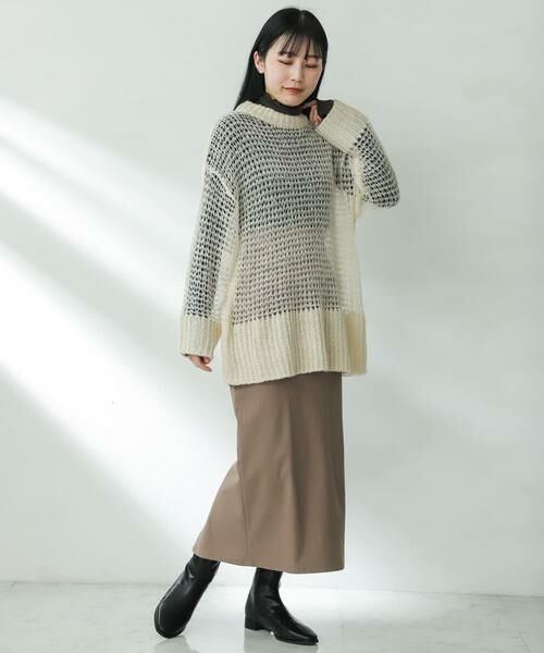 SENSE OF PLACE by URBAN RESEARCH / センスオブプレイス バイ アーバンリサーチ ニット・セーター | メッシュルーズセーター | 詳細29