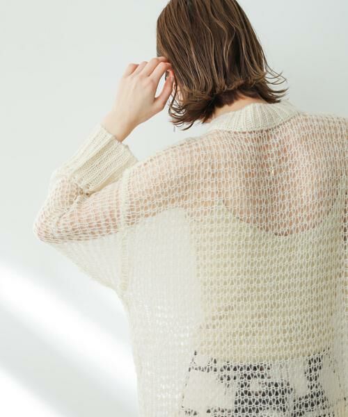 SENSE OF PLACE by URBAN RESEARCH / センスオブプレイス バイ アーバンリサーチ ニット・セーター | メッシュルーズセーター | 詳細18