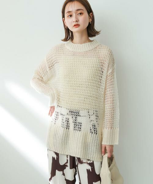 SENSE OF PLACE by URBAN RESEARCH / センスオブプレイス バイ アーバンリサーチ ニット・セーター | メッシュルーズセーター | 詳細19
