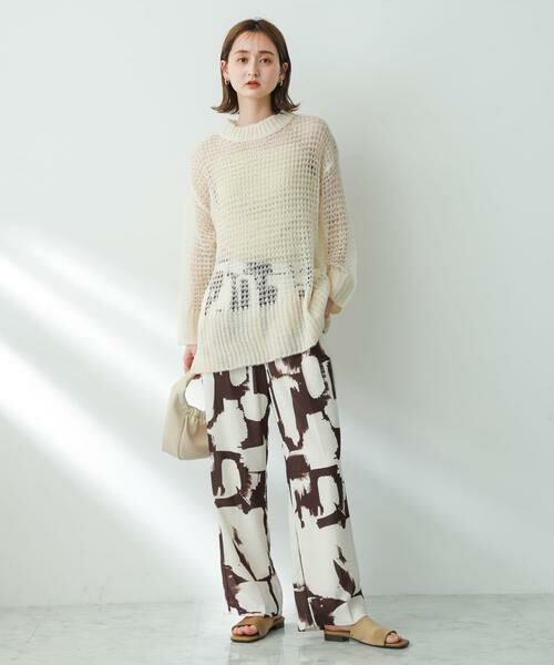 SENSE OF PLACE by URBAN RESEARCH / センスオブプレイス バイ アーバンリサーチ ニット・セーター | メッシュルーズセーター | 詳細20