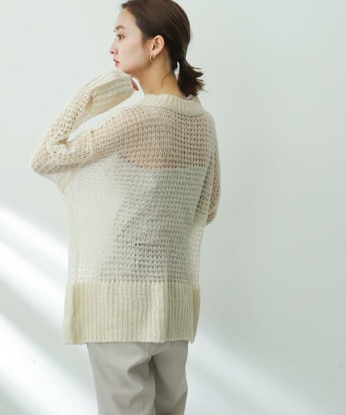 SENSE OF PLACE by URBAN RESEARCH / センスオブプレイス バイ アーバンリサーチ ニット・セーター | メッシュルーズセーター | 詳細23