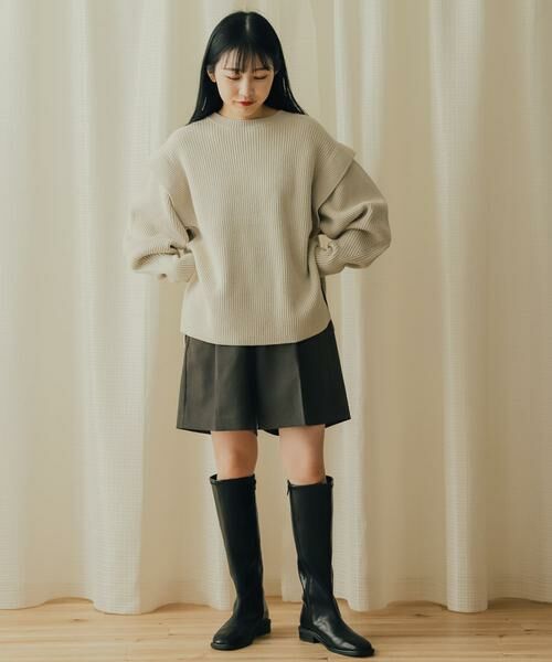 SENSE OF PLACE by URBAN RESEARCH / センスオブプレイス バイ アーバンリサーチ ニット・セーター | MULTIWAYセーター | 詳細30