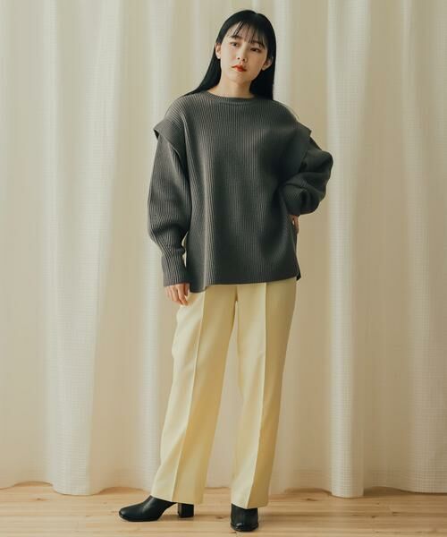 SENSE OF PLACE by URBAN RESEARCH / センスオブプレイス バイ アーバンリサーチ その他パンツ | センタープレススラックスパンツ | 詳細5