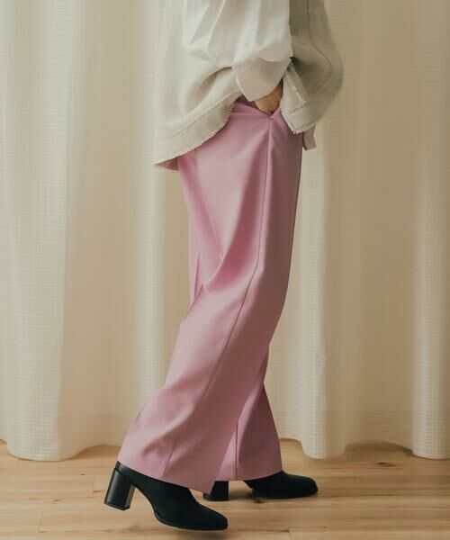 SENSE OF PLACE by URBAN RESEARCH / センスオブプレイス バイ アーバンリサーチ その他パンツ | センタープレススラックスパンツ | 詳細10