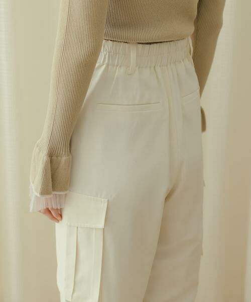 SENSE OF PLACE by URBAN RESEARCH / センスオブプレイス バイ アーバンリサーチ その他パンツ | ハイウエストミリタリーパンツ | 詳細9