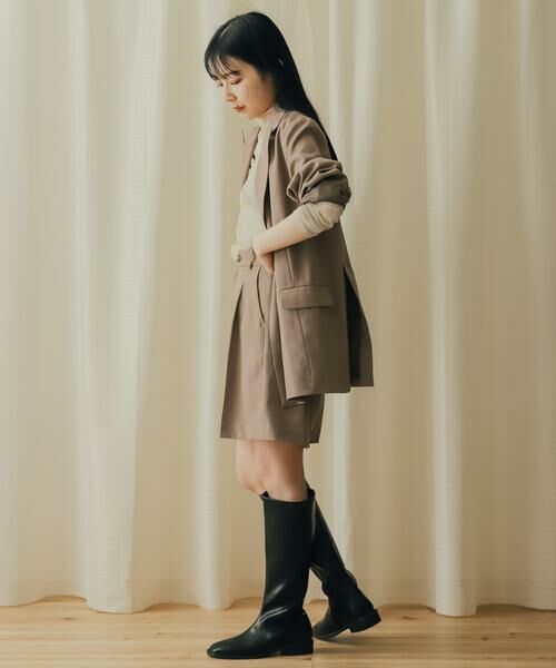 SENSE OF PLACE by URBAN RESEARCH / センスオブプレイス バイ アーバンリサーチ ショート・ハーフ・半端丈パンツ | センタープレスバミューダパンツ | 詳細5