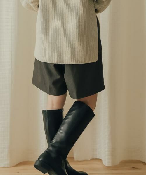 SENSE OF PLACE by URBAN RESEARCH / センスオブプレイス バイ アーバンリサーチ ショート・ハーフ・半端丈パンツ | センタープレスバミューダパンツ | 詳細15