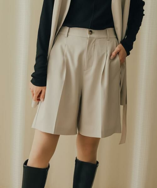 SENSE OF PLACE by URBAN RESEARCH / センスオブプレイス バイ アーバンリサーチ ショート・ハーフ・半端丈パンツ | センタープレスバミューダパンツ | 詳細18