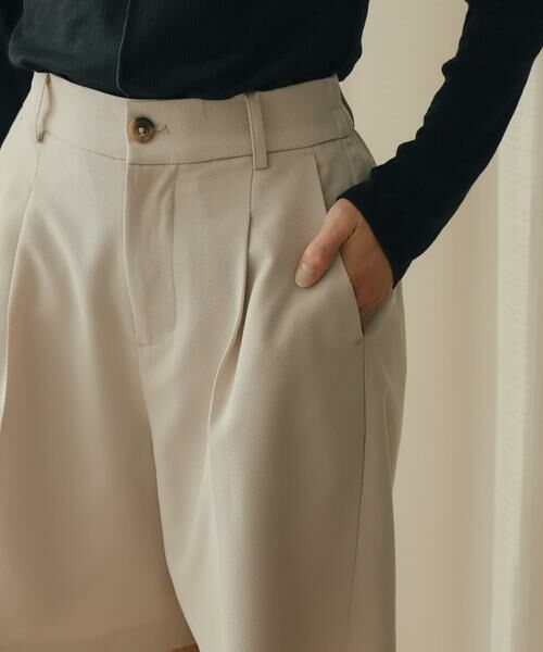 SENSE OF PLACE by URBAN RESEARCH / センスオブプレイス バイ アーバンリサーチ ショート・ハーフ・半端丈パンツ | センタープレスバミューダパンツ | 詳細25