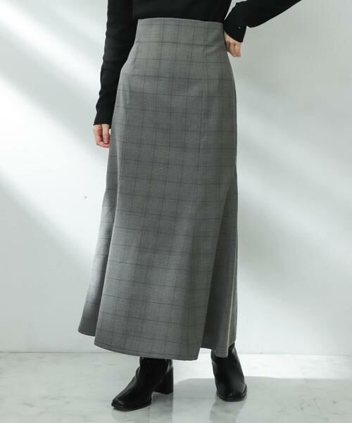SENSE OF PLACE by URBAN RESEARCH / センスオブプレイス バイ アーバンリサーチ スカート | チェックマーメイドスカート | 詳細1