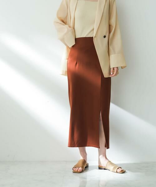 SENSE OF PLACE by URBAN RESEARCH / センスオブプレイス バイ アーバンリサーチ スカート | スリットペンシルスカート | 詳細2