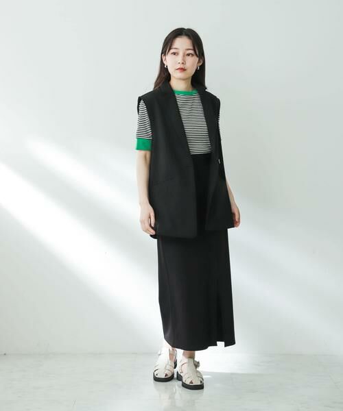 SENSE OF PLACE by URBAN RESEARCH / センスオブプレイス バイ アーバンリサーチ スカート | スリットペンシルスカート | 詳細28