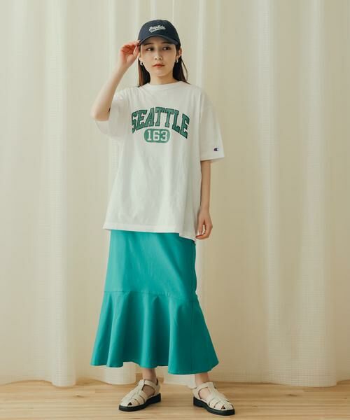 SENSE OF PLACE by URBAN RESEARCH / センスオブプレイス バイ アーバンリサーチ スカート | ストレッチハイウエストマーメイドスカート | 詳細11