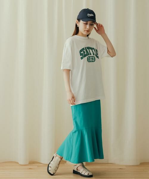 SENSE OF PLACE by URBAN RESEARCH / センスオブプレイス バイ アーバンリサーチ スカート | ストレッチハイウエストマーメイドスカート | 詳細12